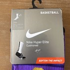 New Original Nike Elite Socks Crew Purple yellow Lakers  Size Large  Rare 