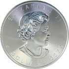2020 Canada  5 1 Oz Silver Maple Leaf Bu Brilliant Uncirculated Coin
