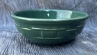 Longaberger Pottery Woven Traditions 7  Coupe Cereal Bowl Ivy Green Usa