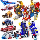6 In 1 Master V Ultimate Tobot Transformation Robot Cartoon Deformation No Box