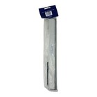 Grip-a-strip Large Note Holder Display Rail 13  X 1 5  Aluminum Finish