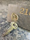 The Hall s Safe Co  Vintage Safety Deposit Box Door With 3 Keys