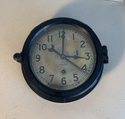 Vintage Maritime Ww11 Chelsea Porthole Wall Bakelite Clock  Running