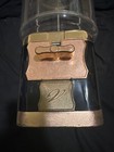 Vintage Candy Gumball Peanut Machine V Line 25 Cent Vend  Lock   Key Classic