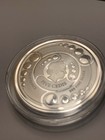 1 Troy Oz  999 Silver 2022 Ghana Alien Ufo Coin Scottsdale Mint Round Bu
