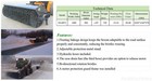 72 hydraulic Skid Steer Broom Attachments Angle Sweeper Loaders Angle Brooms Agt