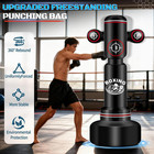 Freestanding Punching Bag With Gloves  70   Heavy Boxing Bag With Stand For Adul