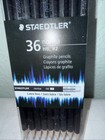 Staedtler Norica  2 Hb Woodcased Graphite Pencils Black 36 Pack New Sealed Pack