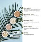 Kaolin Clay Powder For Skin Hair   Body White Anti-aging 100  Natural 4 Oz New