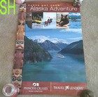 Vintage Travel Agency Poster Alaska Adventure Princess Cruise Nature Totem 36x24