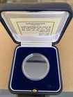2015 Iraq 100 Dinar Gold Coin Commemorating 68 Years Central Bank Case Only