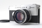  nearmint W case   Olympus Pen-ft Film Camera 40mm F 1 4 Lens Half Frame From Jp