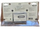 Abus 141 200 Diskus Integral Van-trailer Door Hasp With Lock White Germany