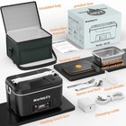Cordless Electric Lunch Box With Scheduled Heating 1 2l Portable Food Warmer    l