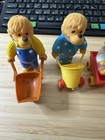 Vtg Mcdonald s 1986 Berenstain Bears And Accessories Happy Meal Toys Lot Of 6