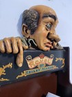 Vintage Novelty    mr Stinky    Wall Mount Toilet Paper Holder Magazine Rack 