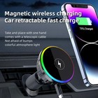 Magsafe Car Mount Charger For Iphone Magnetic Phone Holder 15w Fast Charging