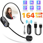 165ft Range Uhf Wireless Microphone Headset Mic System For Teaching Speech Usa
