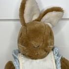 Vintage Eden Toys Beatrix Potter Mrs  Rabbit Brown Bunny Stuffed Plush 12 