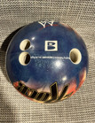     vtg Wwf The Rock Bowling Ball 2001 Viz-a-ball Brunswick Drilled-final Boss-wwe