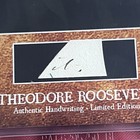 Theodore Roosevelt Handwritten Word Cut From Autograph Letter Signed Beckett Bas