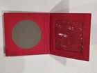 Vintage 1987 Avon Purse Mirror Red Reflections Folded New 4   4   Pocket W  Box