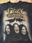 Ozzy Osbourne Triple Fangs Metal Tee Medium Tultex Tag Vintage Summer Concert
