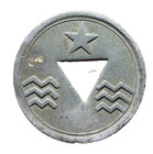 Rare  Guangzhou  China - 1950s Ferry Transit Transport Token