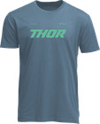 Thor Brave T-shirt Petrol Blue 3xl 303025069 Short Sleeve Casuals Apparel