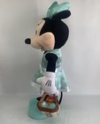 Gemmy Disney Minnie Mouse Easter Basket 24    Door Porch Greeter Blue Polka Dot