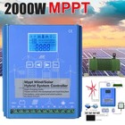 2000w Solar Wind Hybrid Mppt Charge Controller W  Dump Regulator 12v 24vauto 48v