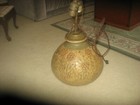 C1910 Mougin Freres Nancy France Art Pottery Lamp Arts   Crafts 11  Vase Franch