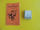 The Monkey Wrench Ii Atari 800 Cartridge 1981 W users Guide Untested