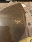 Girl Scouts Uniform Display Case Lot  Brown Shirt  Hat cap  Yellow Neck  1950   s