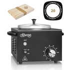 Professional Waxing Kit Wax Warmer Single Pot Wax Heater Machine For Hair Rem   