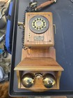 Thomas Collector s Edition 1927 Corded Wall Rotary Phone Tone pulse Brown