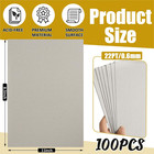 100 Pack 8 5 X 11 Inch 22pt Chipboard Sheets