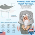 Universal Baby Footmuff For Strollers stroller Cover For Winter With Hooded D