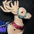 Applause Christmas Plush Reindeer  Stuffed Animal Holiday Decor 16   