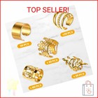 100 Pcs Gold Dreadlock Beads Locs Accessories  Hair Jewelry Braids  Soft Metal A
