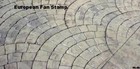 10 European Fan Decorative Concrete Cement Imprint Texture Stamps Mats New