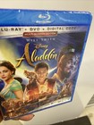 Disney s Aladdin  blu-ray dvd  2019  Sealed Will Smith