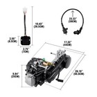 Fit For 150cc 4-stroke Gy6 Single Cylinder Complete Engine Motor Long Case