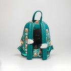 Disney Loungefly Mini Backpack Teal Tiki Tropical Mickey Minnie Daisy Goof