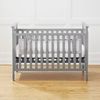  Breathable Mesh Liner For Full-size Cribs  Classic 3mm Mesh  Gray  size Grey