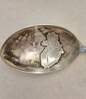 Sterling Silver   925  Art Nouveau Little Miss Muffet Souvenir Spoon
