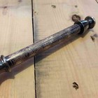 Nautical Antique Brass Magnifying Glass Vintage Magnifier Handle Table Top Item