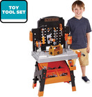 Kids Workbench - Power Tools Workshop - Build Your Own Toy Tool Box     75 Realist