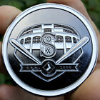 Premium Mlb Chicago White Sox Poker Card Guard Golf Marker Chip Protector Coin