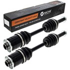 Niche Front Cv Axle Drive Shaft For Suzuki Quadrunner 500 54901-09f11 2 Pack